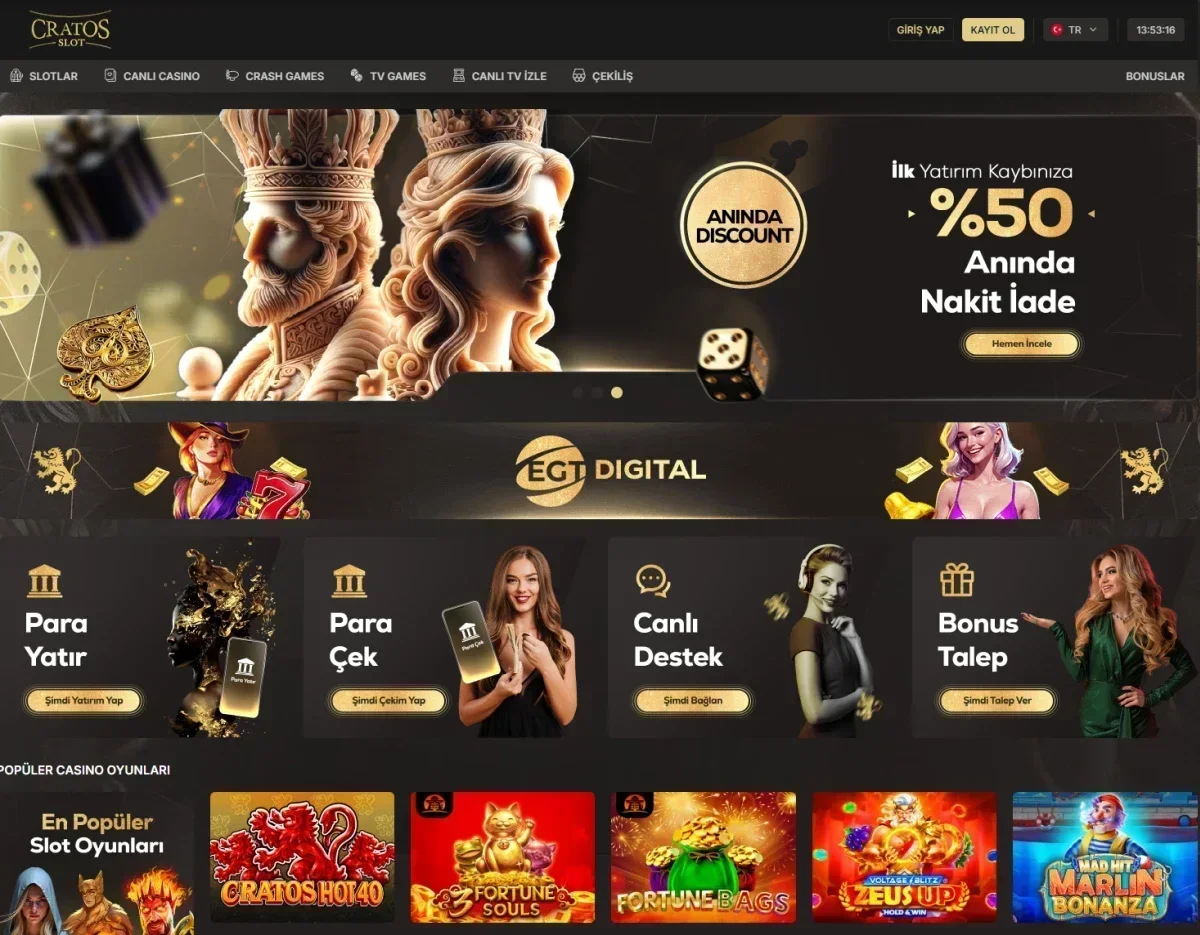 Cratos Slot ekran görüntüsü